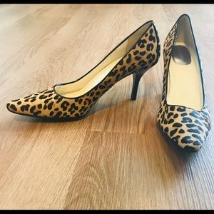 Leopard Calvin Klein pumps size 7.5